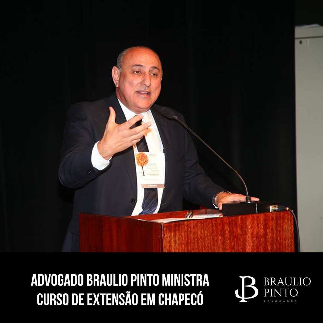Braulio Pinto ministra curso de extensÃ£o em ChapecÃ³