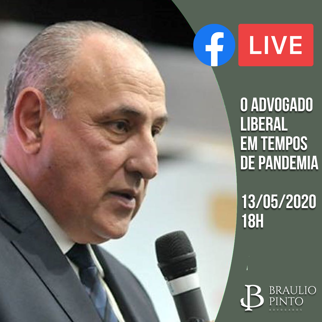Braulio Pinto participa de Live sobre 